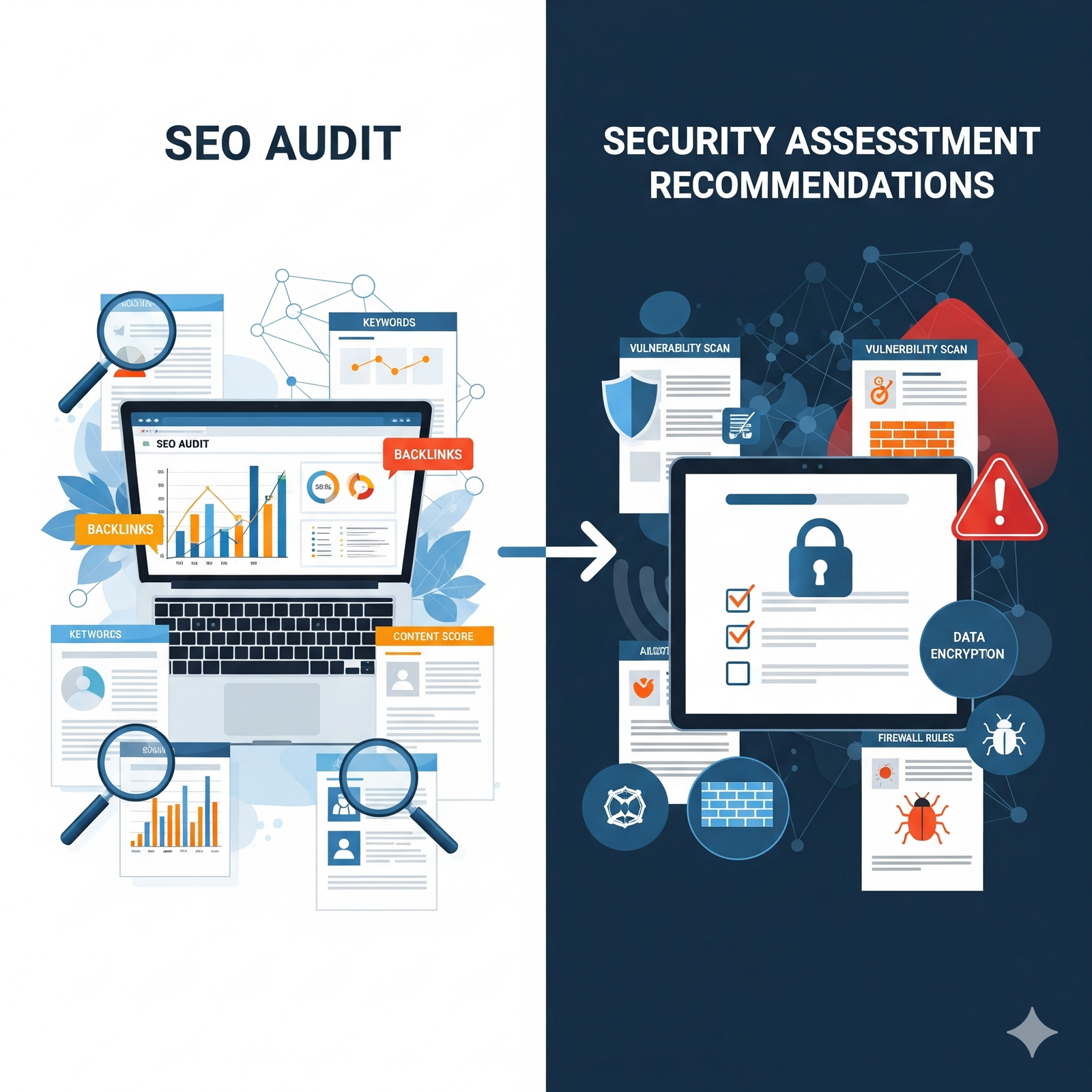Website Assessment (SEO Audit, Safety & Security) and Recommendations